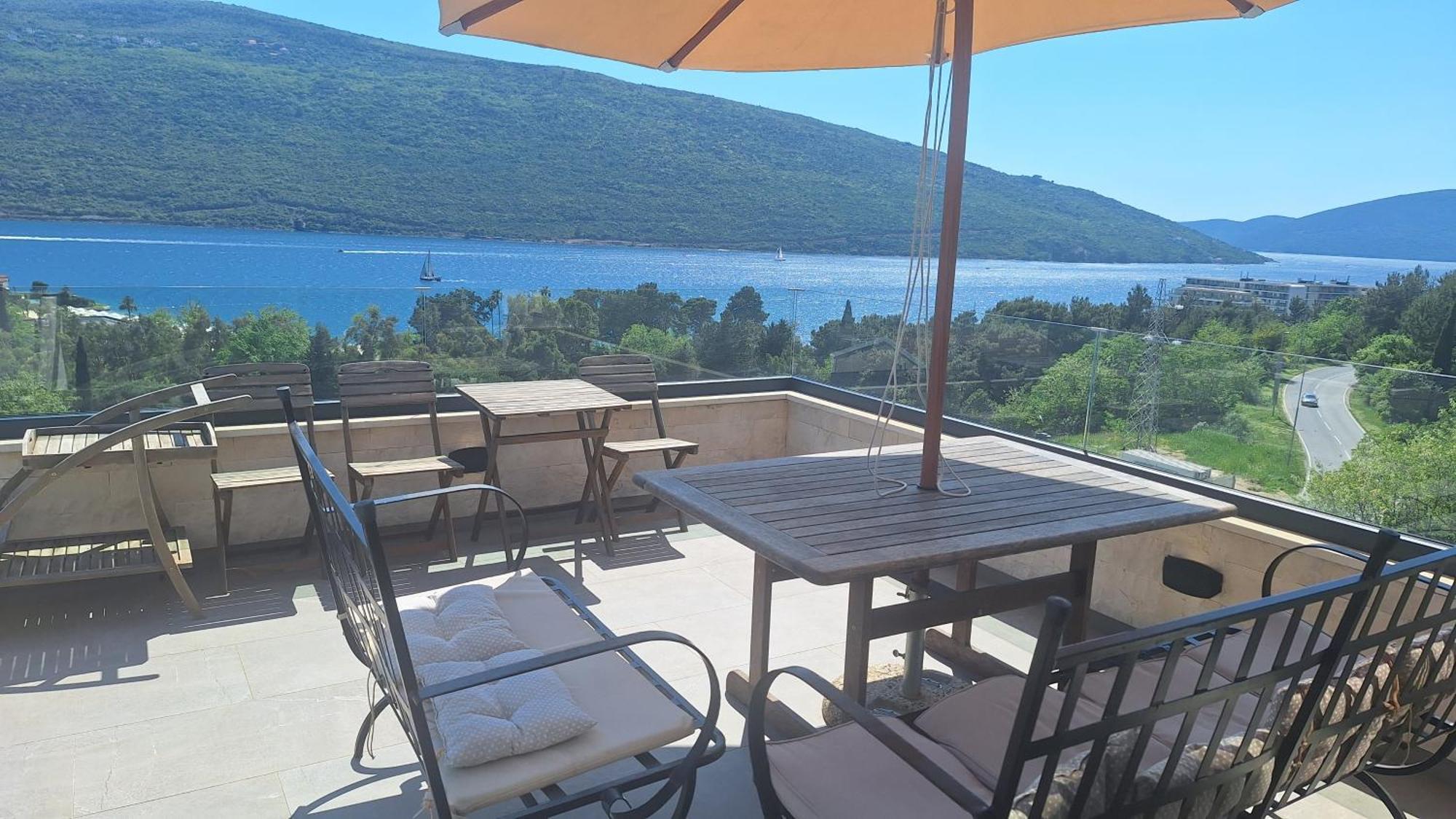 Apartmán Porto Vista Penthouse Kumbor Exteriér fotografie