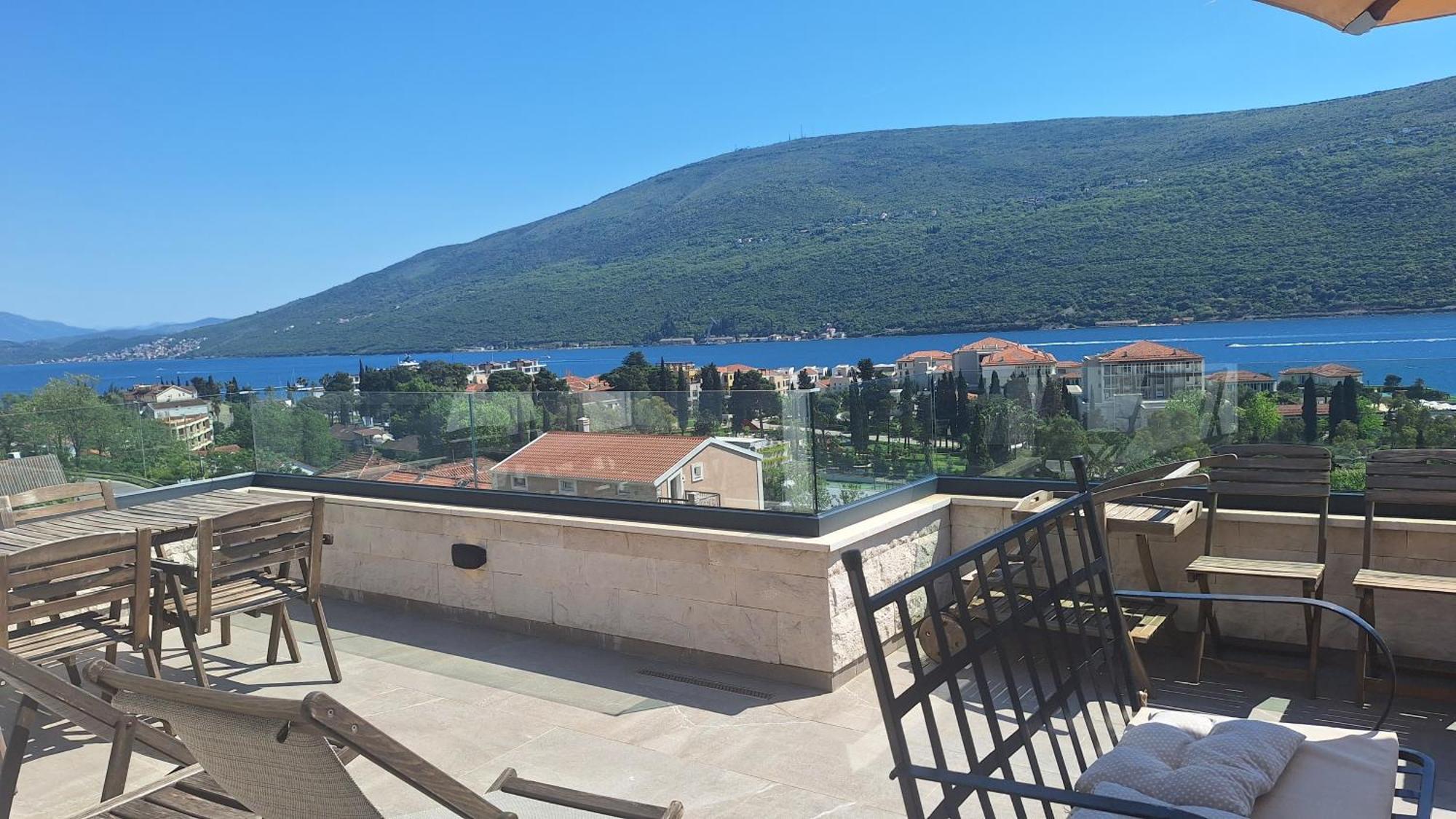 Apartmán Porto Vista Penthouse Kumbor Exteriér fotografie